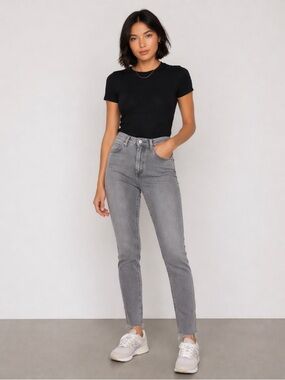 & OTHER STORIES Charcoal Denim Skinny Jeans